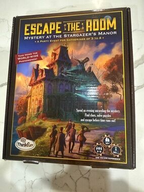 NIB Think! Escape the Room: Mystery at the Stargazer's Manor game